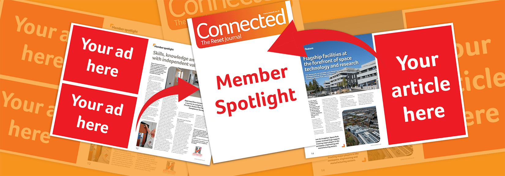 Feature your company across the 'Connected' platform